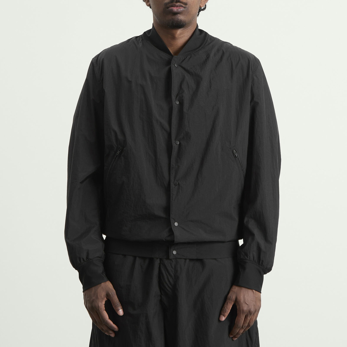Y-3 Men's College Bomber Jacket in Black