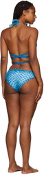 Chet Lo Blue Whale-Tail Bikini Bottom