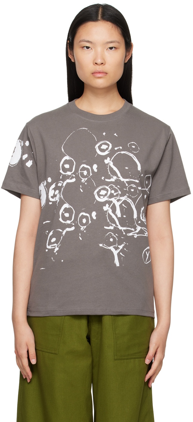 Photo: Gentle Fullness Gray Graphic T-Shirt