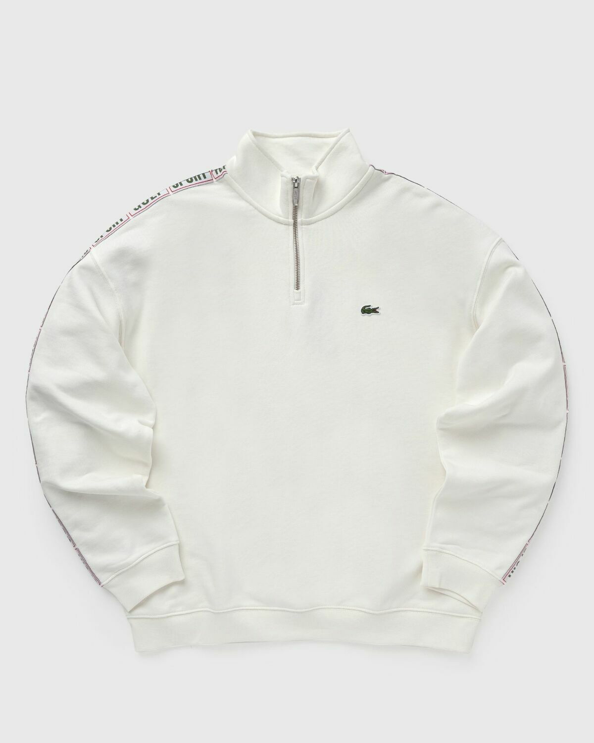 Lacoste Sweatshirts White Half Zips Lacoste