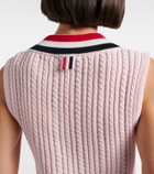 Thom Browne Pleated cotton minidress