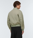 Jil Sander - Wool gabardine bomber jacket