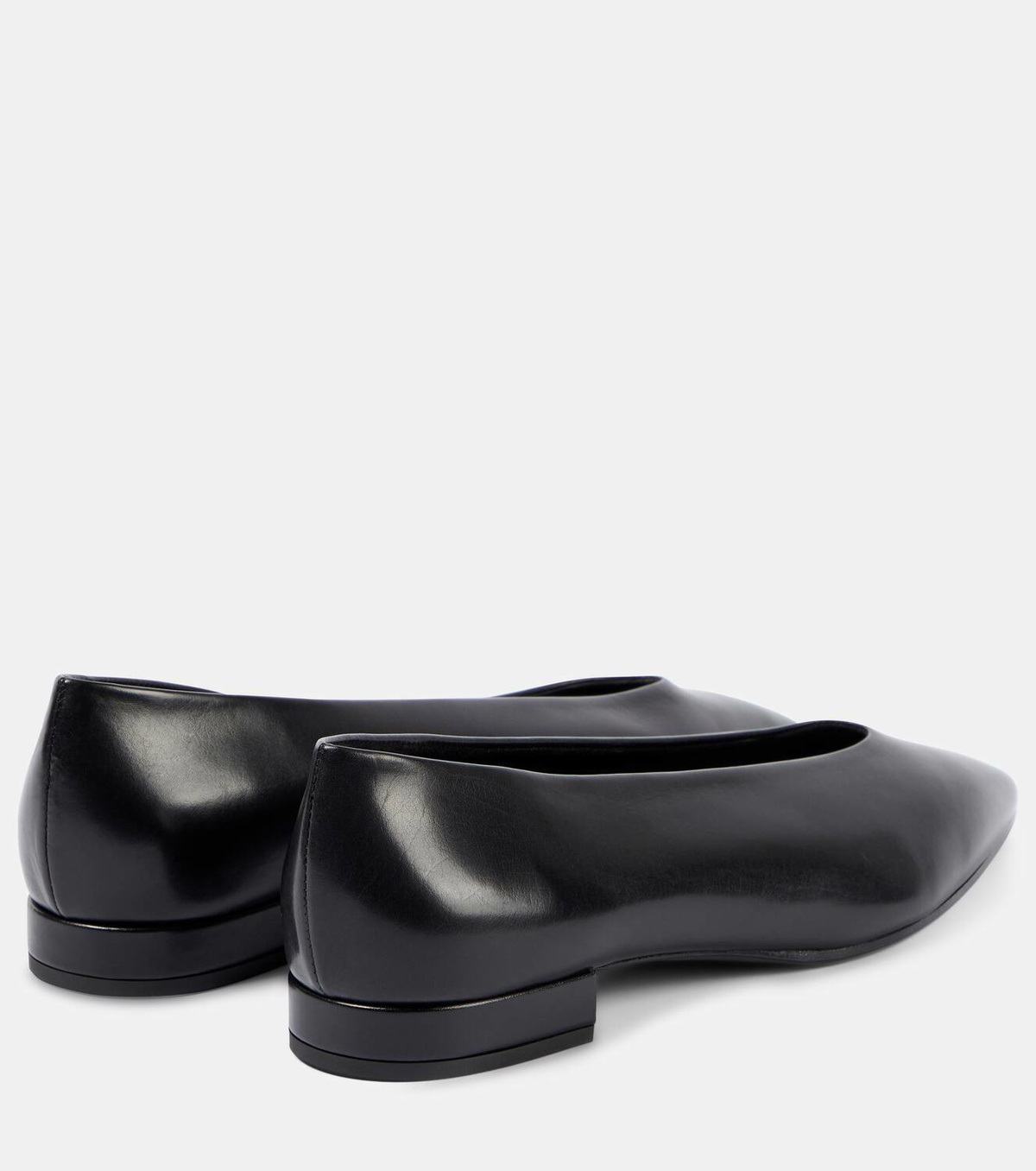 Loro Piana Rebecca leather ballet flats