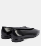 Loro Piana Rebecca leather ballet flats