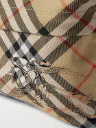 Burberry - Checked Coated-Canvas Backpack