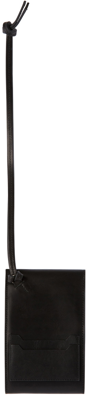Dries Van Noten Black Len Lye Edition Card Holder Phone Case
