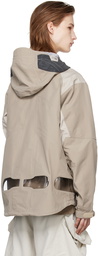 meanswhile Taupe Air Window Jacket