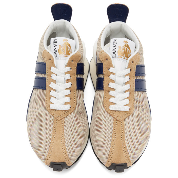 LANVIN ランバン　Bumper バンパー　ヴィンテージ加工　スニーカー Lanvin Bumper Sneakers Orange, Beige, & Blanc Casse | Hypebeast