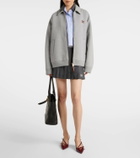 Miu Miu Cropped cotton shirt