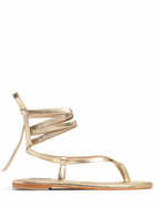 A.EMERY 10mm Elliot Metallic Leather Sandals
