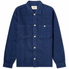 Folk Men's Chunky Cord Shirt END EXCLUSIVE in Navy