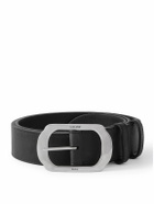 CELINE - 3.5cm Leather Belt - Black