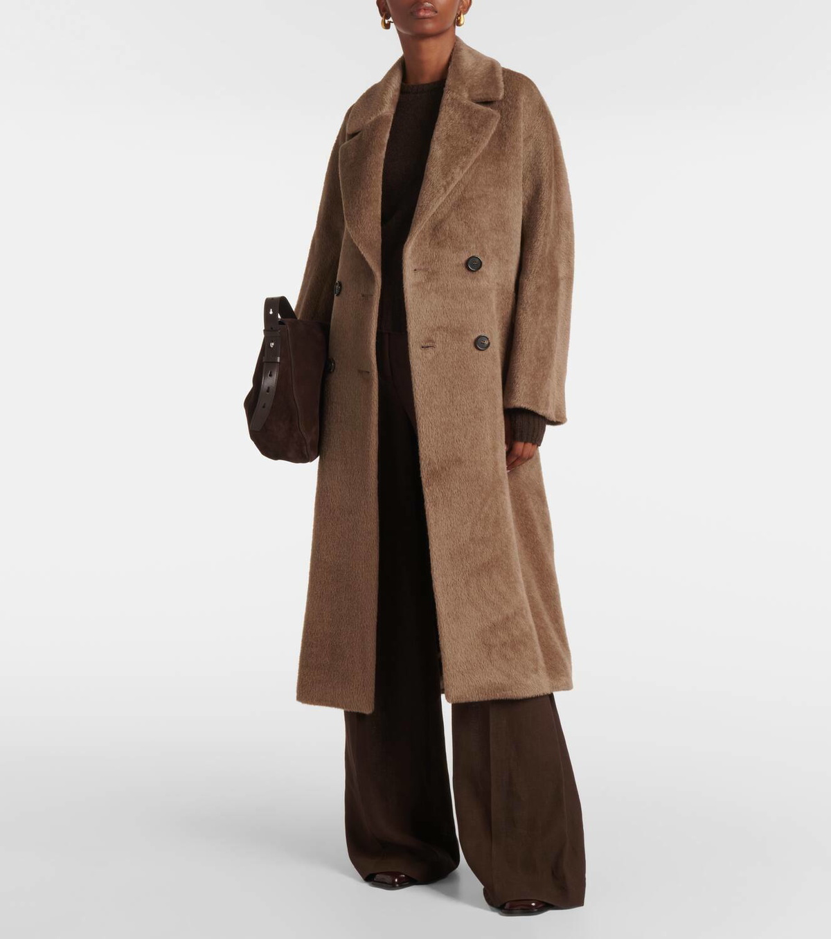 S Max Mara Eugenio alpaca and wool coat S Max Mara