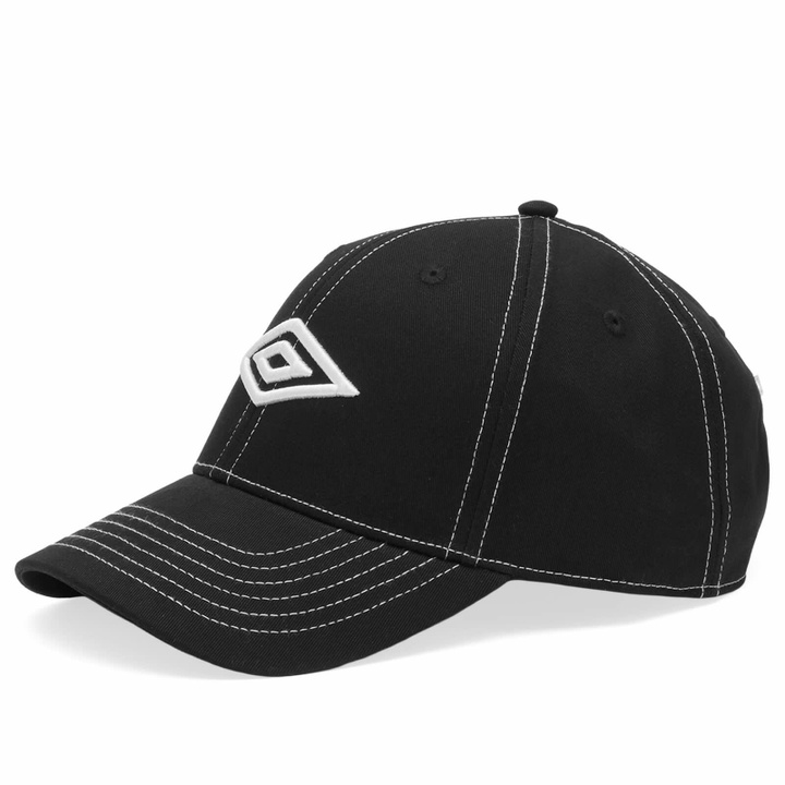 Photo: Umbro Men's Contrast Stitch Cap in Black 