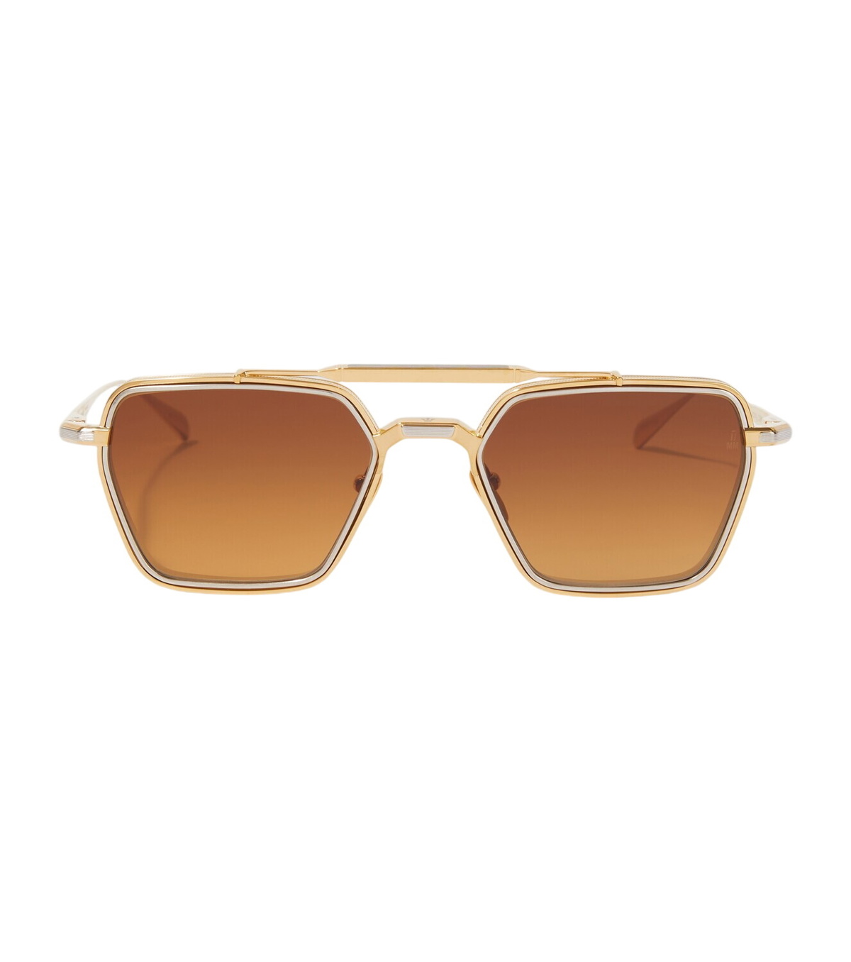 JACQUES MARIE MAGE - Bandit Aviator-Style Titanium Sunglasses
