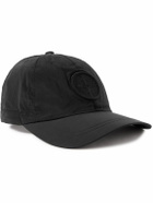 Stone Island - Logo-Appliquéd Crinkled-ECONYL® Cap - Black