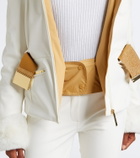 Goldbergh Prezioso belted hooded technical ski jacket