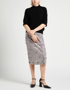 Manila Grace Womens Turtleneck in Black