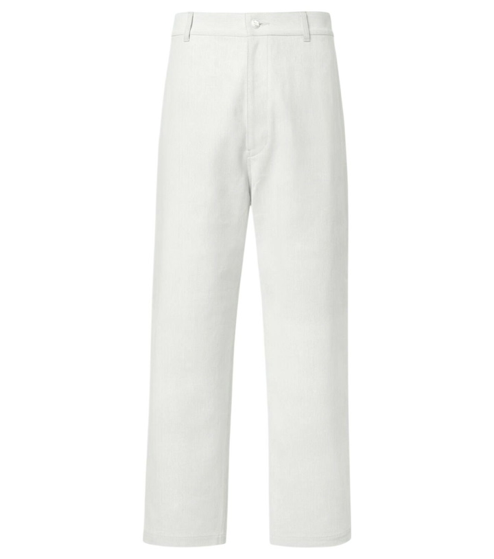 Photo: Junya Watanabe Coated straight jeans