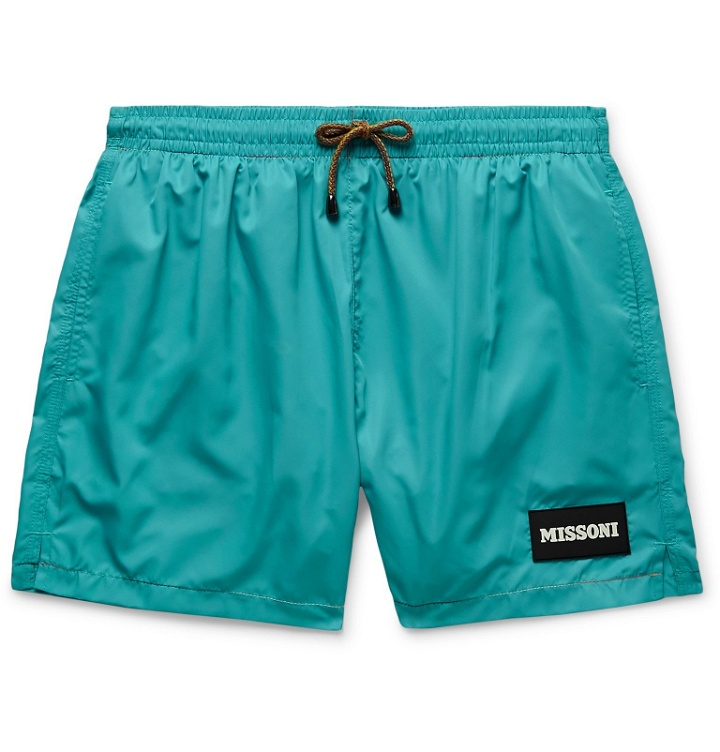 Photo: Missoni - Mid-Length Swim Shorts - Blue
