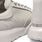 Alexander McQueen Men's Court Trainer Sneakers in True Grey/True Grey