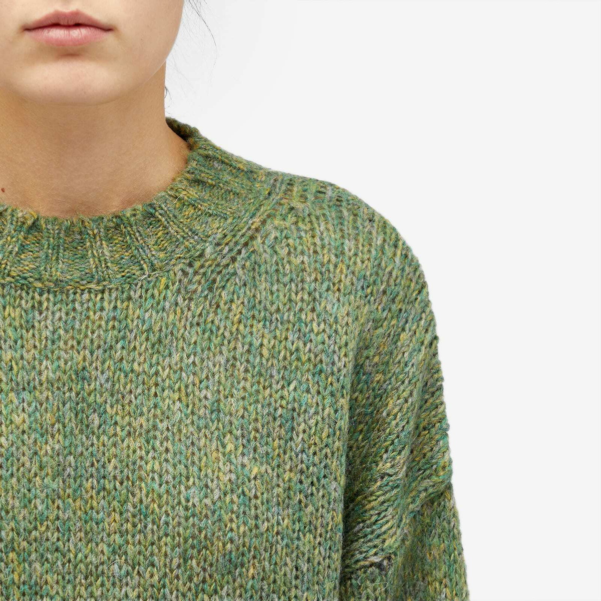 Weekend by Max Mara Women's Knitted Jumper in Green Weekend Max Mara