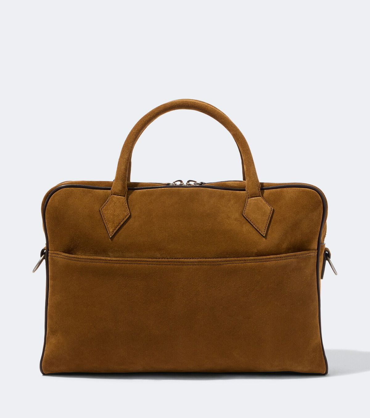 Métier Closer Slim suede briefcase