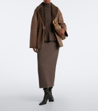 Joseph Manu shearling-lined leather coat
