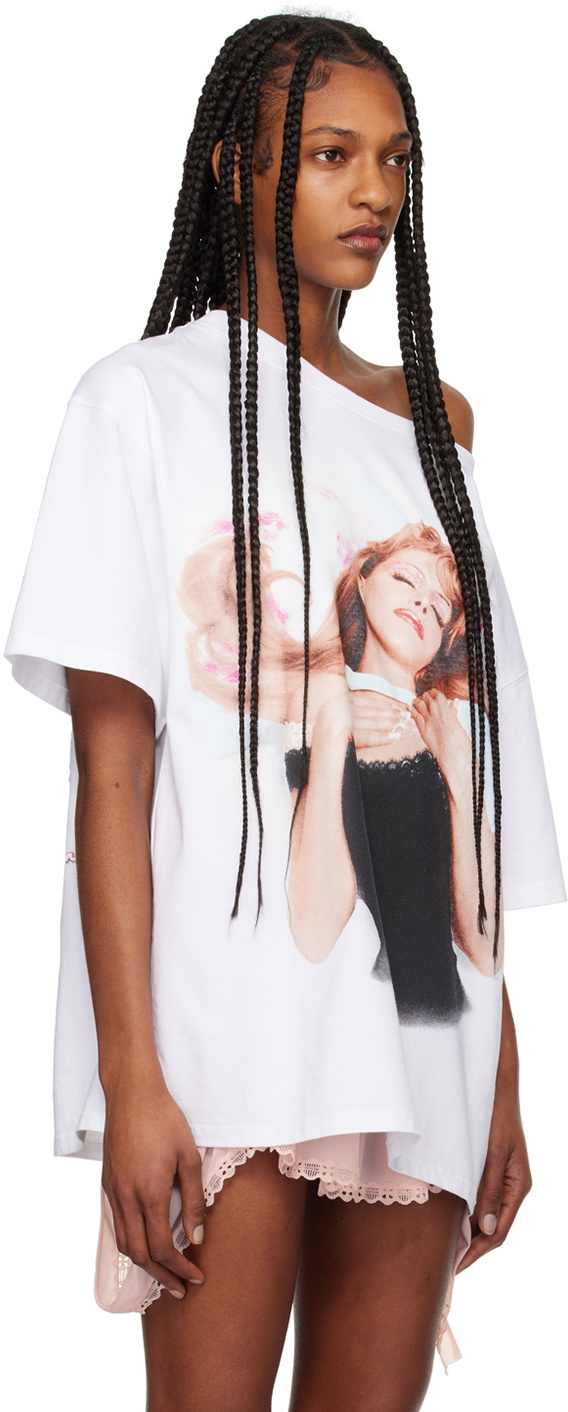 ALL-IN White Allina Sleeping T-Shirt