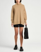 Roberto Collina Womens Turtleneck Camel