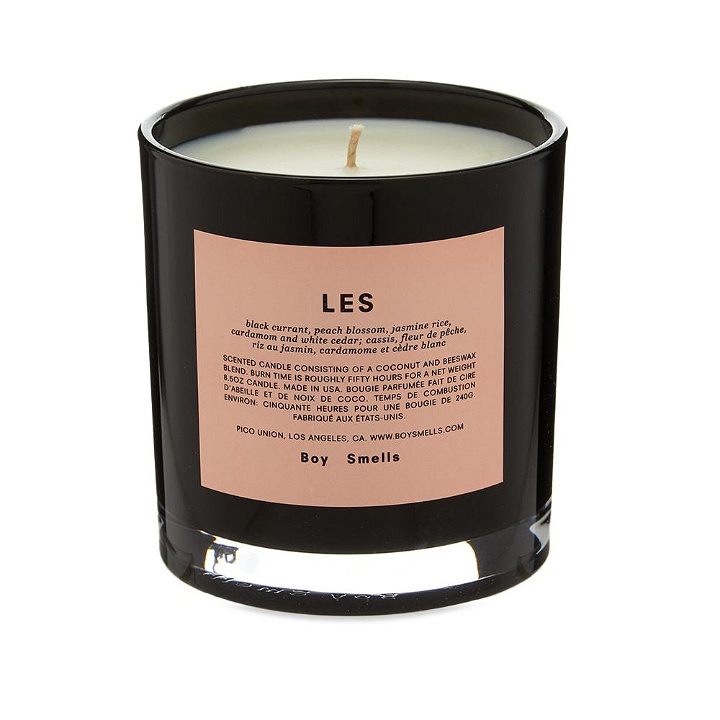 Photo: Boy Smells Les Scented Candle