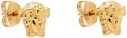 Versace Gold Medusa Earrings
