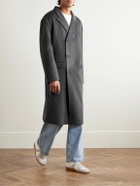 The Frankie Shop - Paxton Wool-Blend Felt Coat - Gray