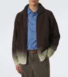 Auralee Ombré wool cardigan
