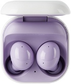 Samsung Purple Galaxy Buds2 Earphones