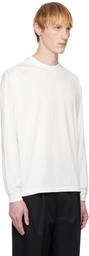 YOKE White Recycled Suvin Cotton Jersey T-shirt