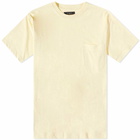 Beams Plus Men's Pocket T-Shirt in Yellow