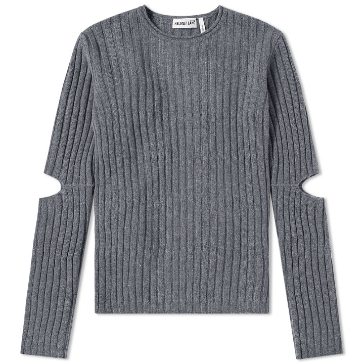 Photo: Helmut Lang 1997 Re-Edition Elbow Cut Out Sweater