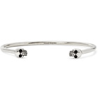 Alexander McQueen - Skull Silver-Tone Cuff - Silver