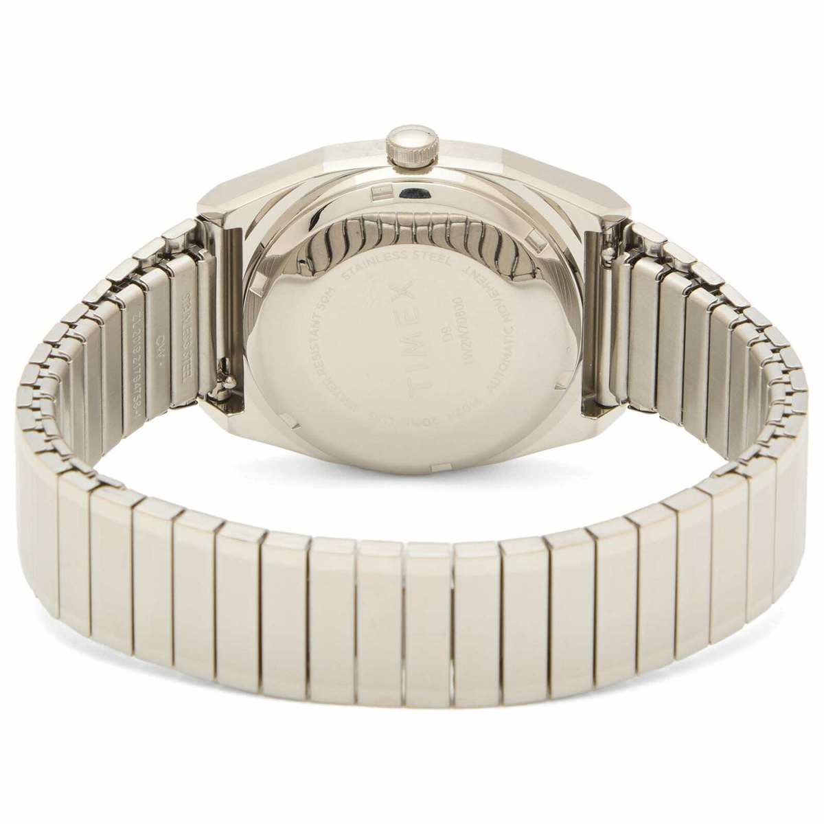 Timex Automatic 1983 E-line Reissue 34mm Watch in Silver 
