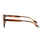 Etudes Tortoiseshell Minimal Sunglasses