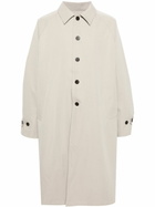 The Frankie Shop Neutral Emil Single-Breasted Trench Coat