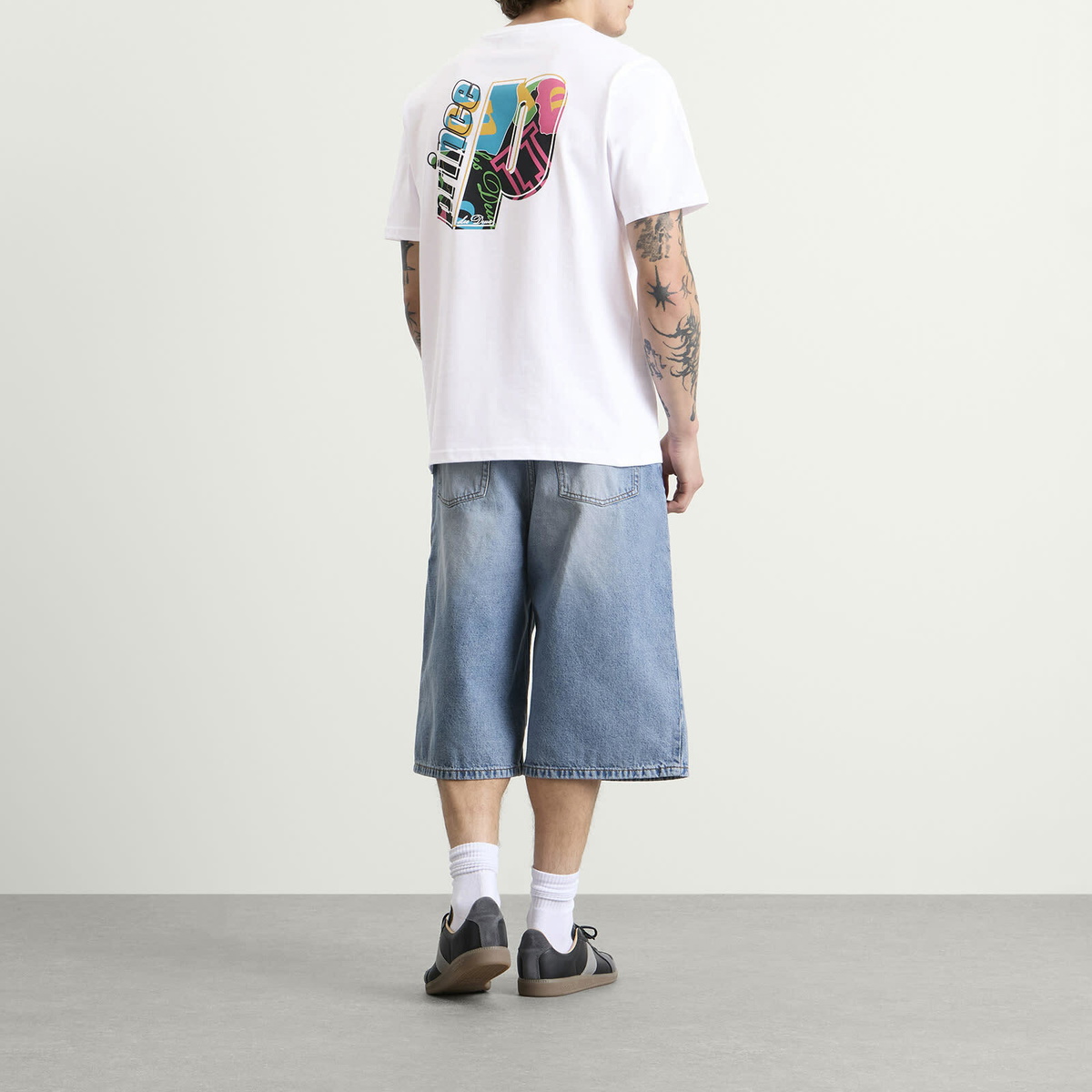 Les Deux Men's Prince P T-shirt in White