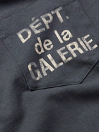 Gallery Dept. - Logo-Print Cotton-Jersey T-Shirt - Black