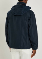 Boss Carlen Hooded Shell Jacket Navy