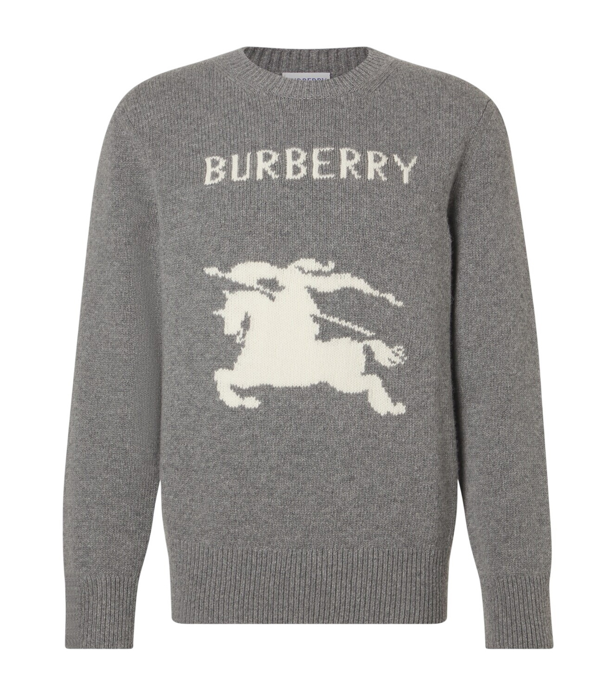 合間公式アカウント　Burberrys WOOL&CASHMERE EKD Wool Cashmere Sweater in Box red - Men | Burberry® Official
