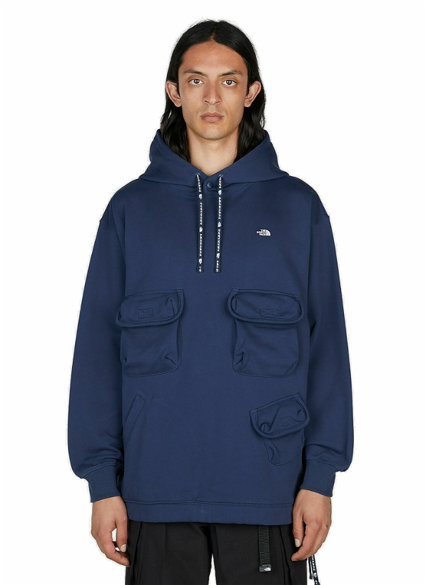 Photo: The North Face Black Series - Patch Pocket Hooded Sweatshirt in Dark Blue