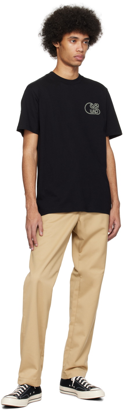 Carhartt Work In Progress Black Night Night T-Shirt