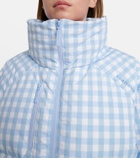 Cordova Cortina gingham down ski jacket