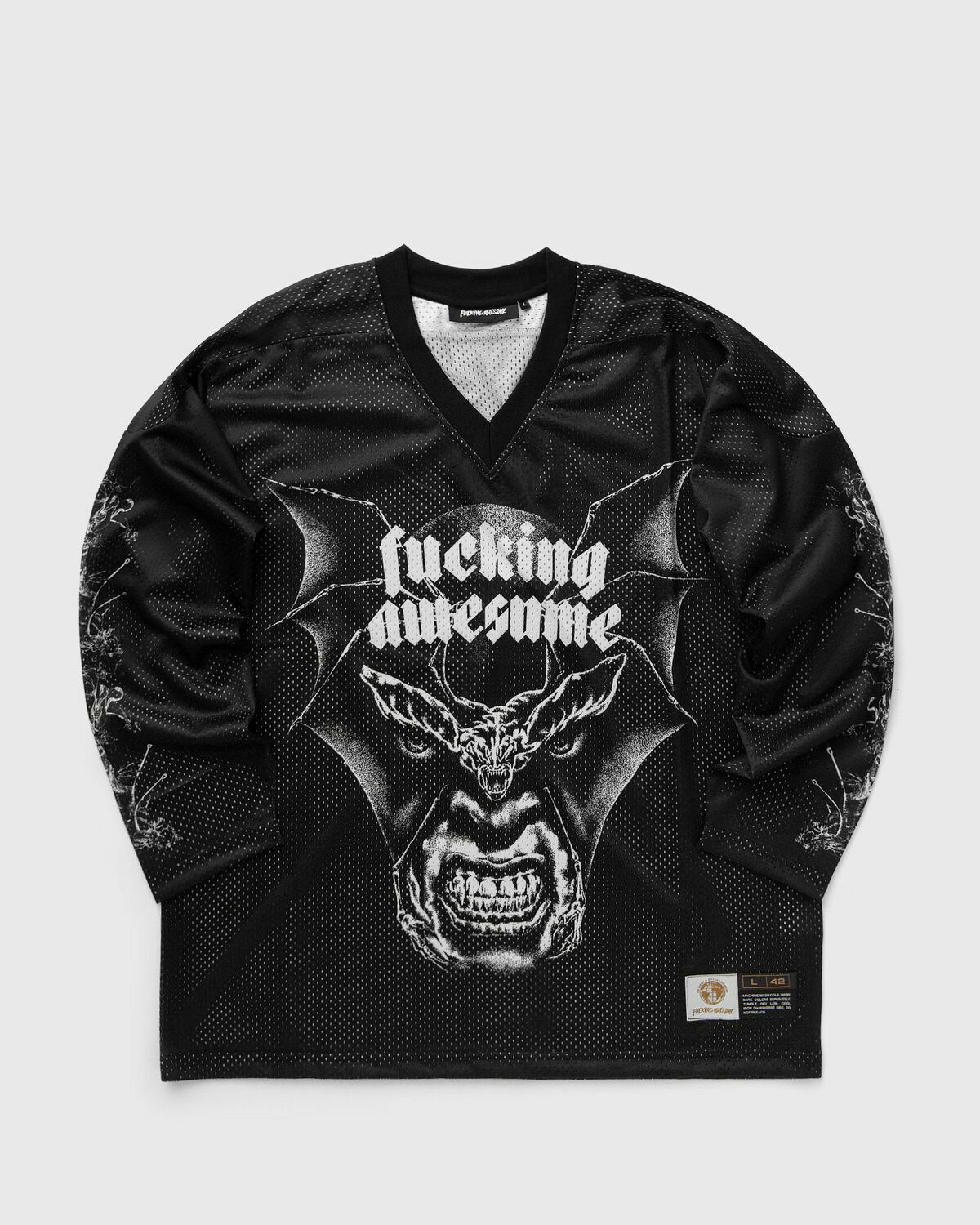 Fucking Awesome Nightmare Hockey Jersey Black Jerseys